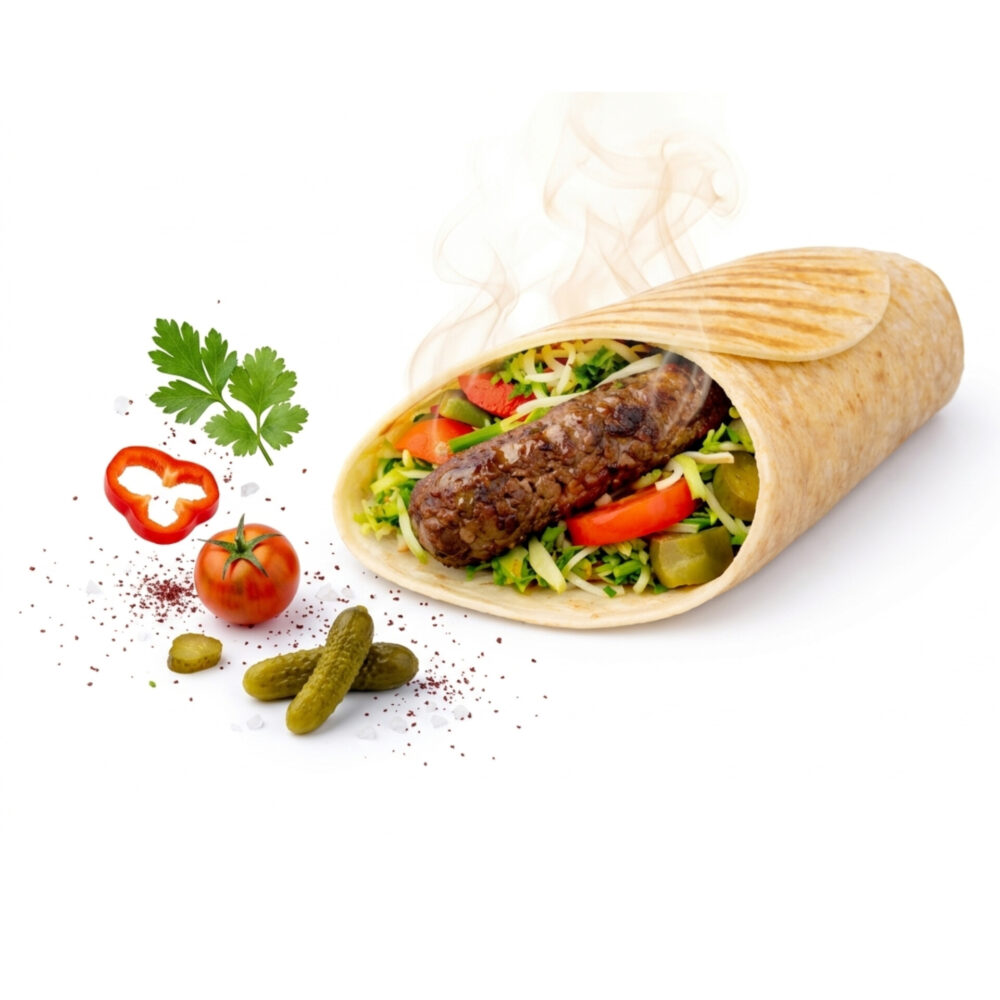 Beef Kebab Wrap