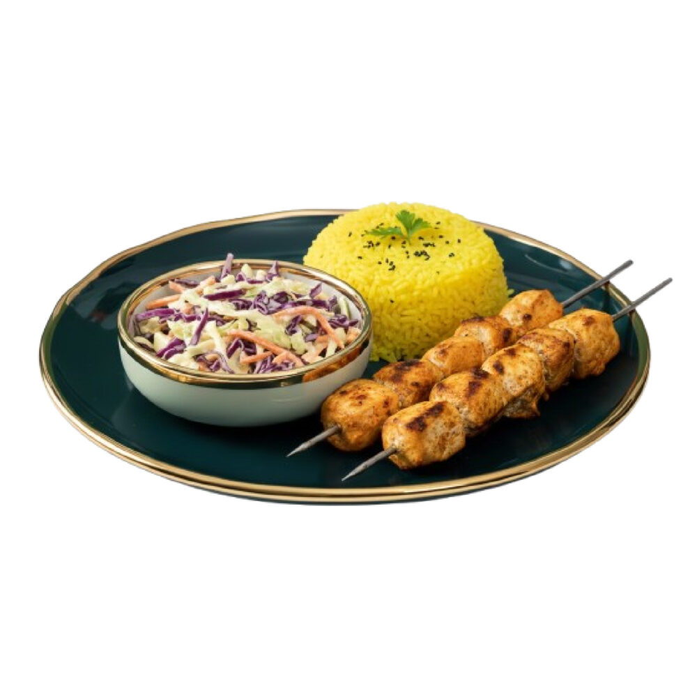 Shish Tawook with Rice