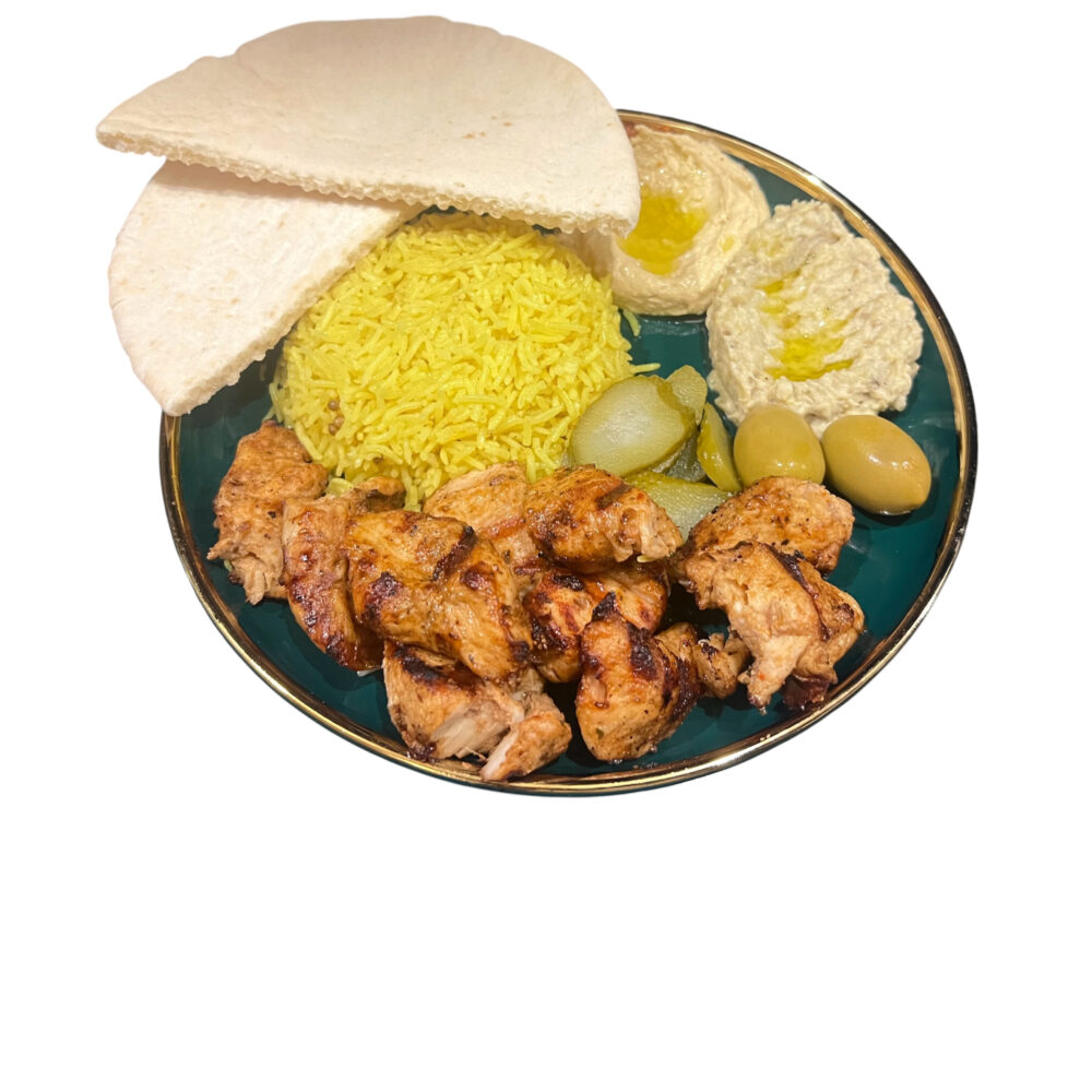 Shish Tawook Plate